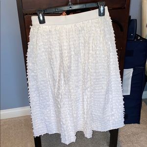 White j crew skirt